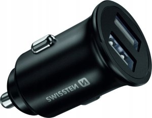 Ładowarka Swissten Swissten 20111900 ładowarka do urządzeń przenośnych Uniwersalne Czarny Zapalniczka Szybkie ładowanie Automatyczna 4