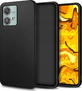 Hello Case Etui do Motorola Moto Edge 40 Ne (Czarne, Matowe, Obudowa Slim) 1