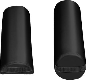 Tectake 3-strefowy stoł do masażu Somwang z 7,5 cm wyściółką, rolkami i drewnianą ramą - czarny 7