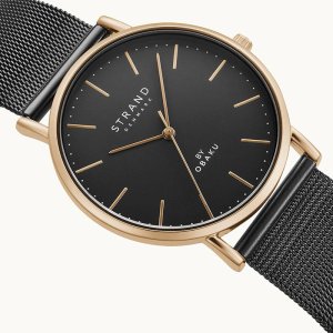 Zegarek Strand Zegarek męski Strand S702GXVBMB czarny 3