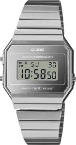 Zegarek Casio Vintage Zegarek damski Casio A700WEV-7AEF srebrny 1