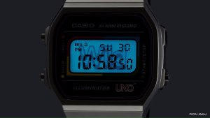 Casio Vintage Zegarek dla dzieci Casio A168WEUC-1AER czarny 12