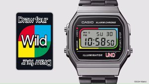 Casio Vintage Zegarek dla dzieci Casio A168WEUC-1AER czarny 13