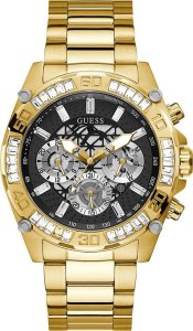 Zegarek Guess Zegarek męski Guess GW0390G2 CYRKONIE złoty 1