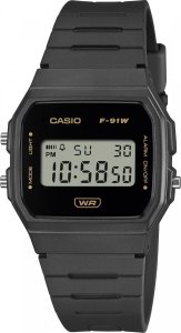 Casio Vintage Zegarek dla dzieci Casio F-91WB-8AEF szary 1