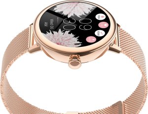 Smartwatch Hagen HC81.110.111 Różowe złoto 5