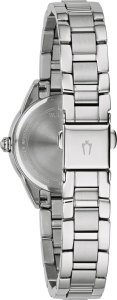 Zegarek Bulova Zegarek damski Bulova 96P250 srebrny 4