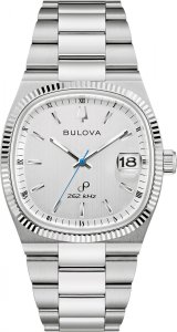 Zegarek Bulova Zegarek męski Bulova 96B444 srebrny 1