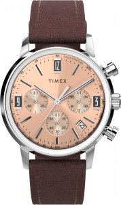 Zegarek Timex Zegarek męski Timex TW2W51400 brązowy 1