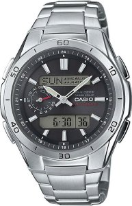 Zegarek Casio Zegarek męski Casio WVA-M650D-1AER srebrny 1