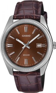 Zegarek Casio Zegarek męski Casio MTP-1302PL-5AVEF brązowy 1