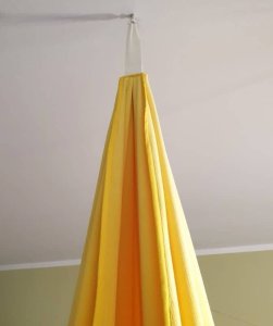 Huśtawka Małpiszon Huśtawka kokon zawieszana dla dzieci szary 18