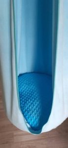 Huśtawka Małpiszon Huśtawka kokon zawieszana dla dzieci szary 19