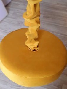 Huśtawka Małpiszon Talerz-huśtawka tapicerowana do pokoju turkusowy 4