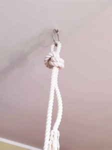 Huśtawka Małpiszon Talerz-huśtawka tapicerowana do pokoju turkusowy 5