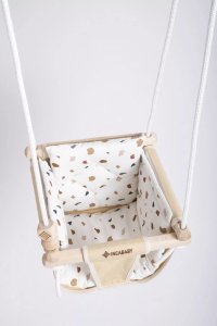 Huśtawka Małpiszon Huśtawka dla niemowlaka Junior Beige Incababy mosaic 10