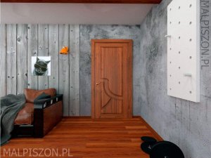 Małpiszon Tablica wspinaczkowa pegboard 127 x 50 cm biały Karussell 4