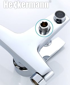 Bateria wannowa Heckermann Bateria Wannowa Ścienna Heckermann Af5 2