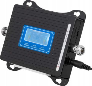 System przekazu sygnału AV Signaflex Zestaw Wzmacniacz Gsm/Dcs Lcd3000 Ls-Gd22 + T2 23Dbi 15M + 2X Grzybek + Bat 3