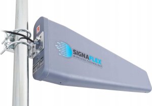 System przekazu sygnału AV Signaflex Zestaw Wzmacniacz Gsm/Dcs Lcd3000 Ls-Gd22 + T2 23Dbi 15M + 2X Grzybek + Bat 7