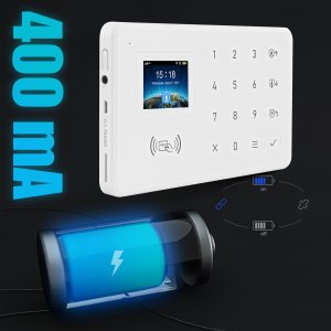 Heckermann Alarm Gsm Protector Ts-G20 Tuya Box + 2Xpir + 1Xokno 7