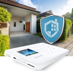 Heckermann Alarm Gsm Protector Ts-G20 Tuya Box + 2Xpir + 1Xokno 10