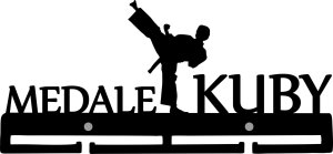 naSciane Wieszak wieszaki na medale KARATE karateka !!! 1