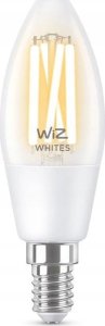 Signify WiZ Filament 40W E14 Kerzenform Clear Einzelpack 1