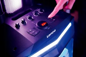 Kolumna Lenco PA-220BK System PA z odłączanym głośnikiem wysokotonowym 9