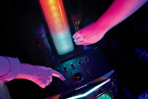 Kolumna Lenco PA-220BK System PA z odłączanym głośnikiem wysokotonowym 10