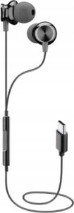 Słuchawki Cellular Line Cellularline USB-C In Ear Kopfhörer mit Mikrofon Schwarz 4