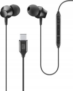 Słuchawki Cellular Line Cellularline USB-C In Ear Kopfhörer mit Mikrofon Schwarz 5
