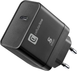 Ładowarka Cellular Line Cellularline USB Typ-C Super Fast Travel Charger 45W Black 1