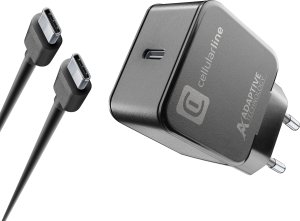 Ładowarka Cellular Line Cellularline USB-C Charger Kit für Samsung 15W Black 1