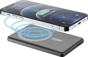 Powerbank Cellular Line Cellularline MagSafe Wireless Power Bank MAG LITE 5000 Gray 3