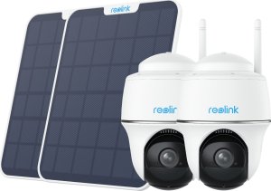 Kamera IP Reolink Reolink 2x B420 Battery-WiFi + 2x Solarpanel weiß 1