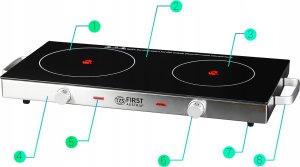 First First Austria Kaitlentė infrared 2-dalių FIRST FA-5096-7 15