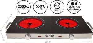 First First Austria Kaitlentė infrared 2-dalių FIRST FA-5096-7 18