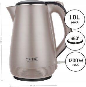 Czajnik First 5407-4-CR Beżowy 11