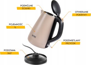 Czajnik First 5407-4-CR Beżowy 12