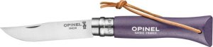 Opinel Opinel Nóż Colorama 06 Violet rzemień 1