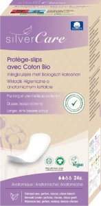 Masmi Silver Care wkładki higieniczne o anatomicznym kształcie 100% bawełny organicznej 24szt 1