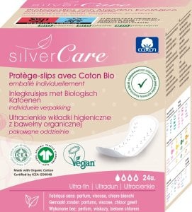 Masmi Silver Care ultracienkie wkładki higieniczne z bawełny organicznej 24szt 1