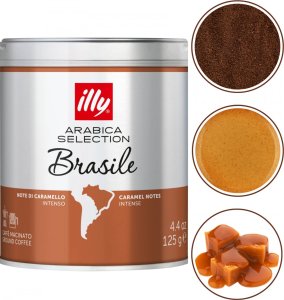 Kawa mielona illy Arabica Selection Brasile 125 g 2