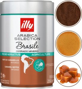 illy Illy BRASILE ARABICA - Kawa mielona 250g 1