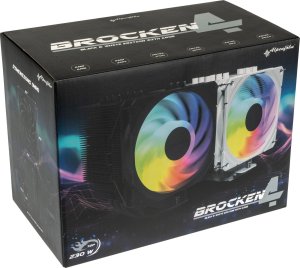 Chłodzenie CPU Alpenfohn Alpenfhn Brocken 4 ARGB CPU-Khler - 120mm, wei 4