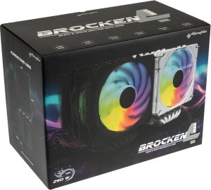 Chłodzenie CPU Alpenfohn Alpenfhn Brocken 4 Max ARGB CPU-Khler - 2x 120mm 4