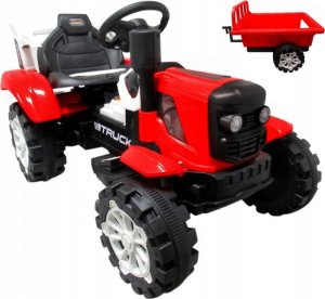 R-Sport TRAKTOREK C2 zielony na akumulator z przyczepką Muzyka 2