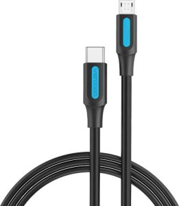 Kabel USB Vention Kabel USB-C 2.0 do Micro-B 2A 1m Vention COVBF czarny 1