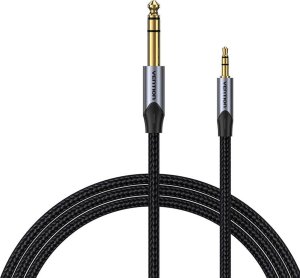 Kabel Vention Kabel audio 3,5mm TRS męski do 6,35mm męski 5m Vention BAUHJ Szary 1